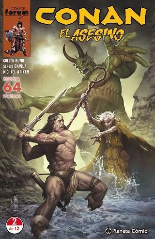 CONAN EL ASESINO 2 | 9788491464624 | CULLEN BUNN & SERGIO DAVILA & MICHAEL ATIYEH