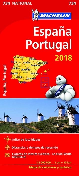 MAPA NATIONAL ESPAÑA PORTUGAL | 9782067226654 | VARIOS AUTORES