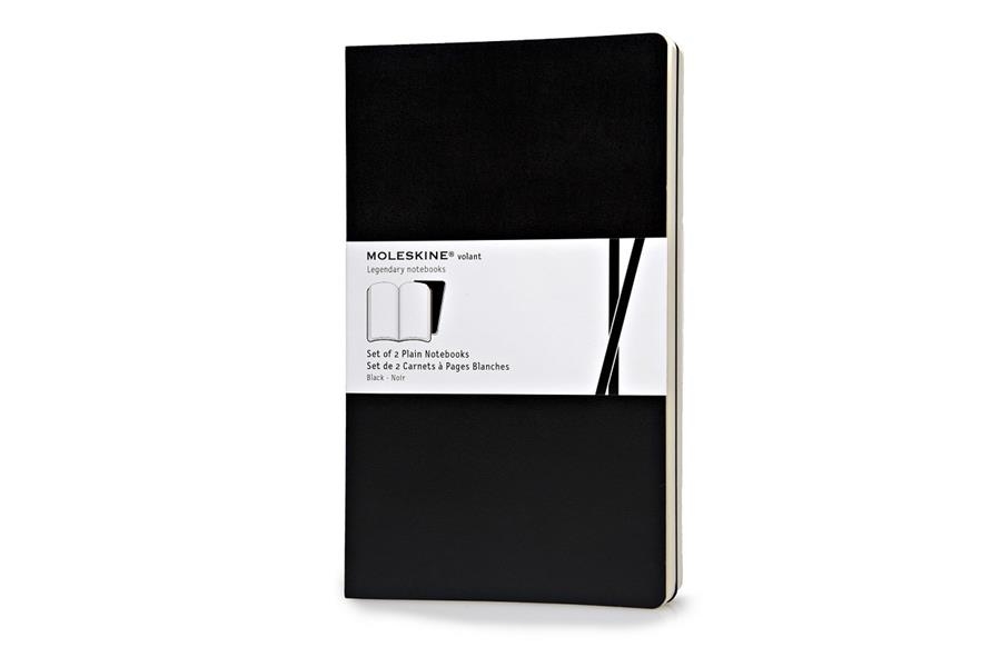 LLIBRETES TAPA TOVA LLISES LARGE NEGRE | 9788867320530 | MOLESKINE