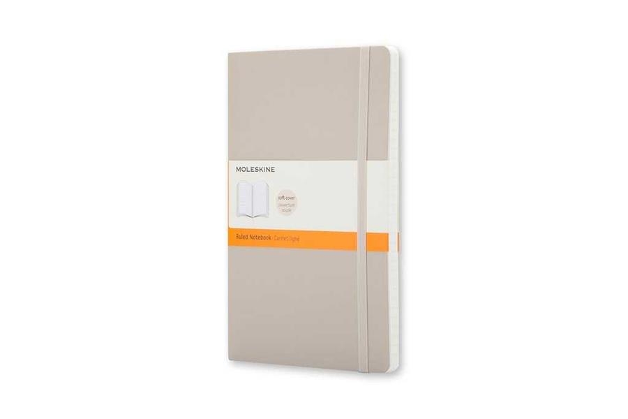 LLIBRETA TAPA TOVA RATLLADA LARGE GRIS | 9788867323623 | MOLESKINE