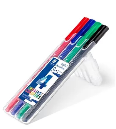 4 RETOLADORS TRIPLUS BROASLINER 0.8MM | 4007817338100 | STAEDTLER