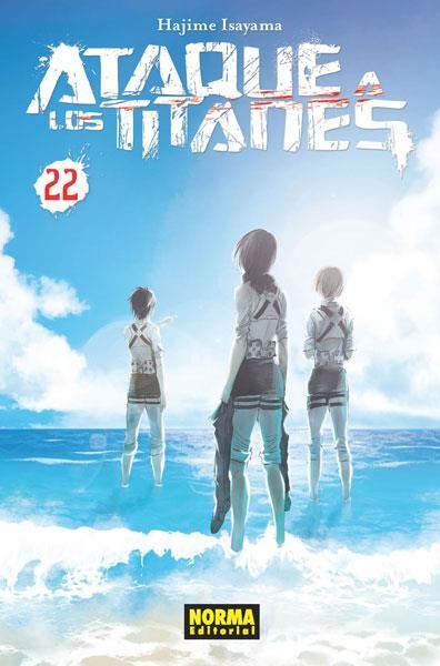 ATAQUE A LOS TITANES 22 | 9788467928495 | HAJIME ISAYAMA