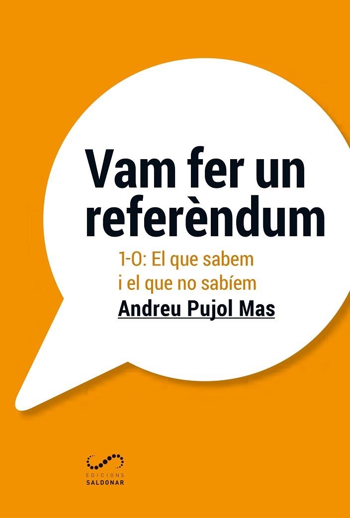 VAM FER UN REFERENDUM | 9788494675362 | ANDREU PUJOL MAS