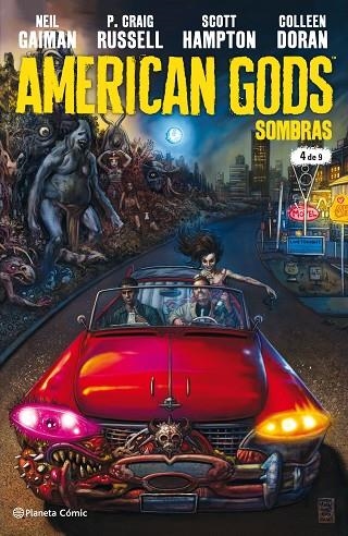 AMERICAN GODS SOMBRAS 4 | 9788491467625 | GAIMEN & RUSSELL & HAMPTON & DORAN