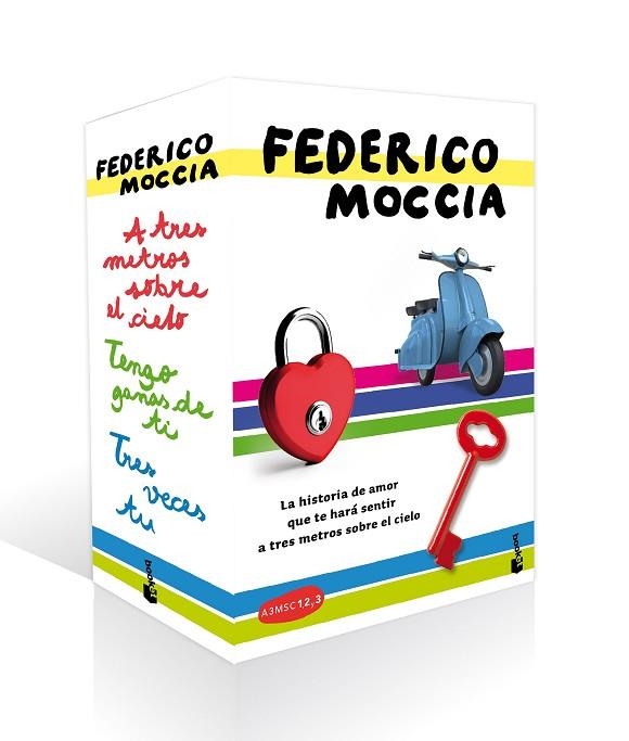 PACK A TRES METROS SOBRE EL CIELO TENGO GANAS DE TI TRES VECES TU | 9788408184058 | FEDERICO MOCCIA