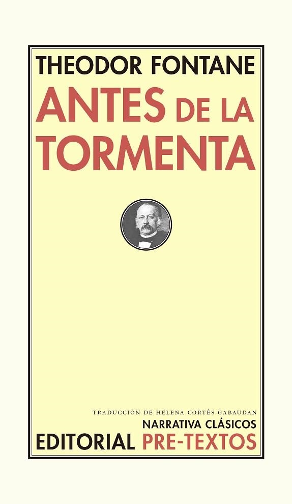 ANTES DE LA TORMENTA | 9788416906475 | THEODOR FONTANTE