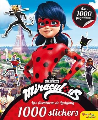 MIRACULOUS LAS AVENTURAS DE LADYBUG 1000 STICKERS | 9788408179696 | VVAA