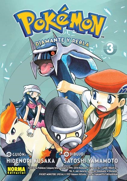 POKEMON 19 DIAMANTE Y PERLA 03 | 9788467930382 | HIDENORI KUSAKA & SATOSHI YAMAMOTO