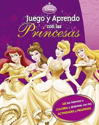 JUEGO Y APRENDO CON LAS PRINCESAS | 9788499513898 | DISNEY