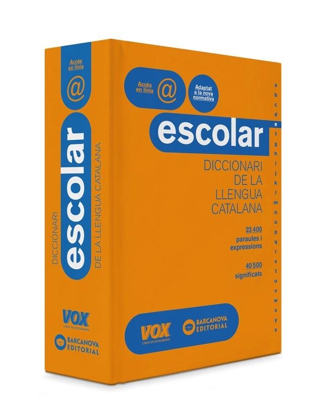 DICCIONARI ESCOLAR DE LA LLENGUA CATALANA | 9788499742830 | VOX EDITORIAL