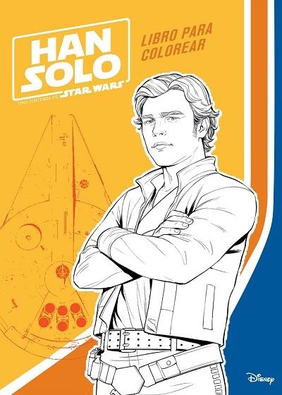 HAN SOLO LIBRO PARA COLOREAR | 9788408188100 | STAR WARS