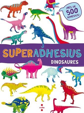 SUPERADHESIUS DINOSAURES | 9788466144025 | DE AGOSTINI