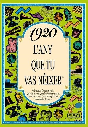 1920: L'ANY QUE TU VAS NEIXER | 9788488907059 | COLLADO BASCOMPTE, ROSA