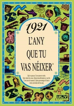 1921: L'ANY QUE TU VAS NEIXER | 9788488907066 | COLLADO BASCOMPTE, ROSA