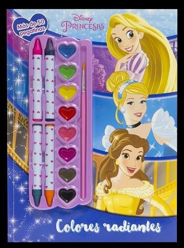 PRINCESAS COLORES RADIANTES | 9788416917365 | DISNEY