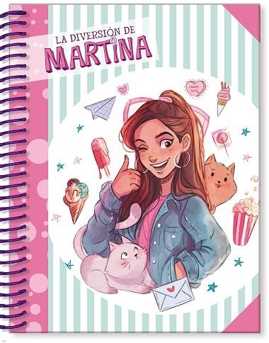 LIBRETA DE LA DIVERSION DE MARTINA TURQUESA | 9788417460525 | MARTINA D'ANTIOCHIA