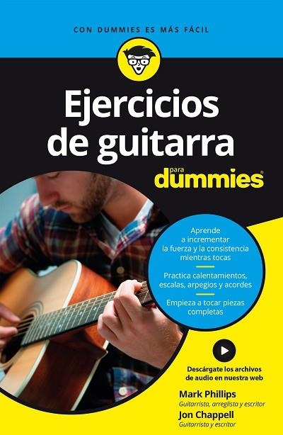 EJERCICIOS DE GUITARRA PARA DUMMIES | 9788432904684 | MARK PHILLIPS & JON CHAPPELL