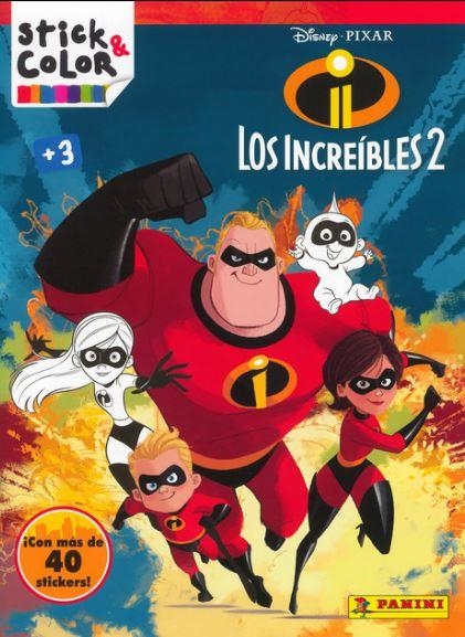 STICK & COLOR LOS INCREIBLES 2 | 9788427870963 | PANINI