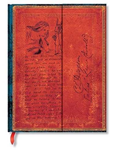 EMBELLISHED MANUSCRIPTS LEWIS CARROLL ALICE IN WONDERLAND ULTRA UNLINED | 9781439746073 | PAPERBLANKS