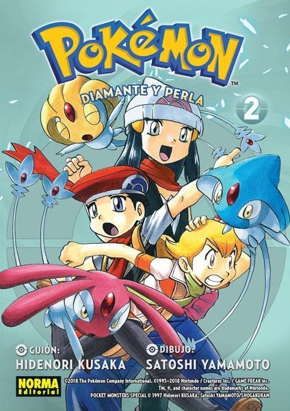 POKEMON 18 DIAMANTE Y PERLA 02 | 9788467930375 | HIDENORI KUSAKA & SATOSHI YAMAMOTO