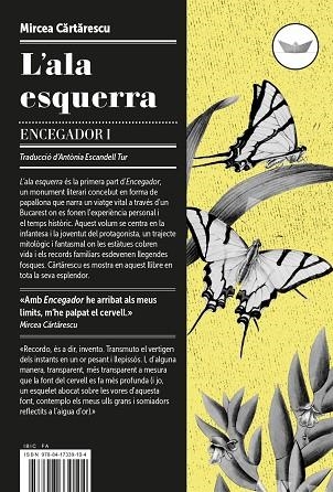 L'ALA ESQUERRA ENCEGADOR 1 | 9788417339128 | MIRCEA CARTARESCU