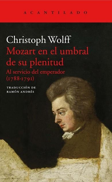 MOZART EN EL UMBRAL DE SU PLENITUD | 9788417346089 | CHRISTOPH WOLFF