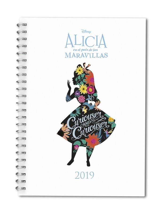 AGENDA DISNEY 2019 ALICIA EN EL PAIS DE LAS MARAVILLAS | 9788417166298 | DISNEY