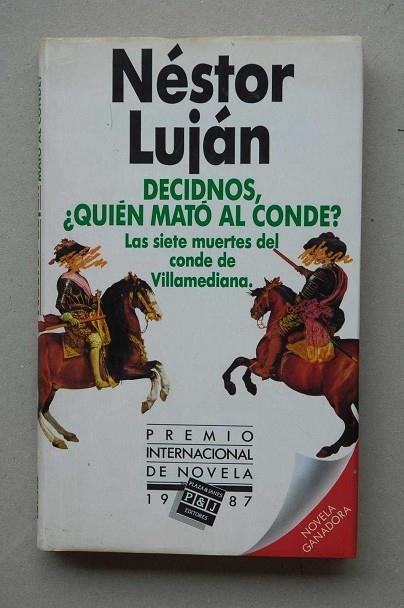 Decidnos quien mato al Conde? | 9788401807251 | Nestor Lujan