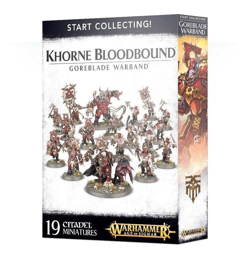 KHORNE BLOODBOUND GOREBLADE WARBAND | 5011921079964 | GAMES WORKSHOP