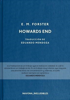 HOWARDS END | 9788417181468 | E. M. FORSTER