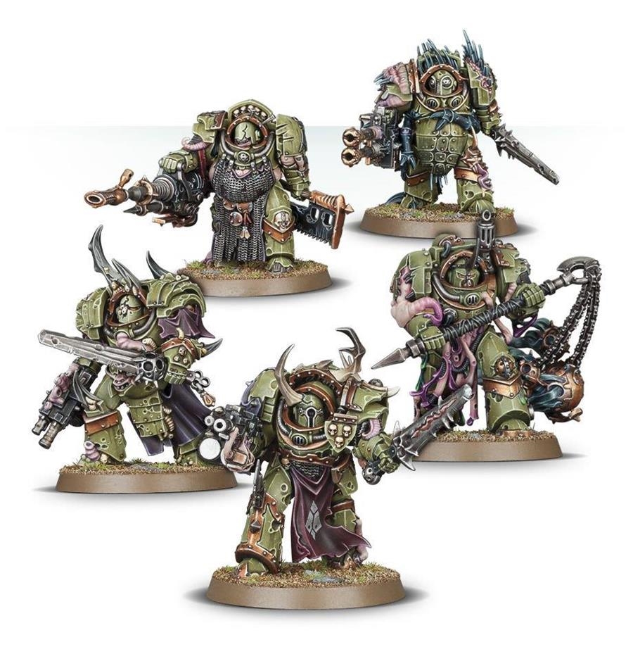 DEATH GUARD BLIGHTLORD TERMINATORS | 5011921087679 | GAMES WORKSHOP