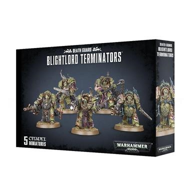 DEATH GUARD BLIGHTLORD TERMINATORS | 5011921087679 | GAMES WORKSHOP