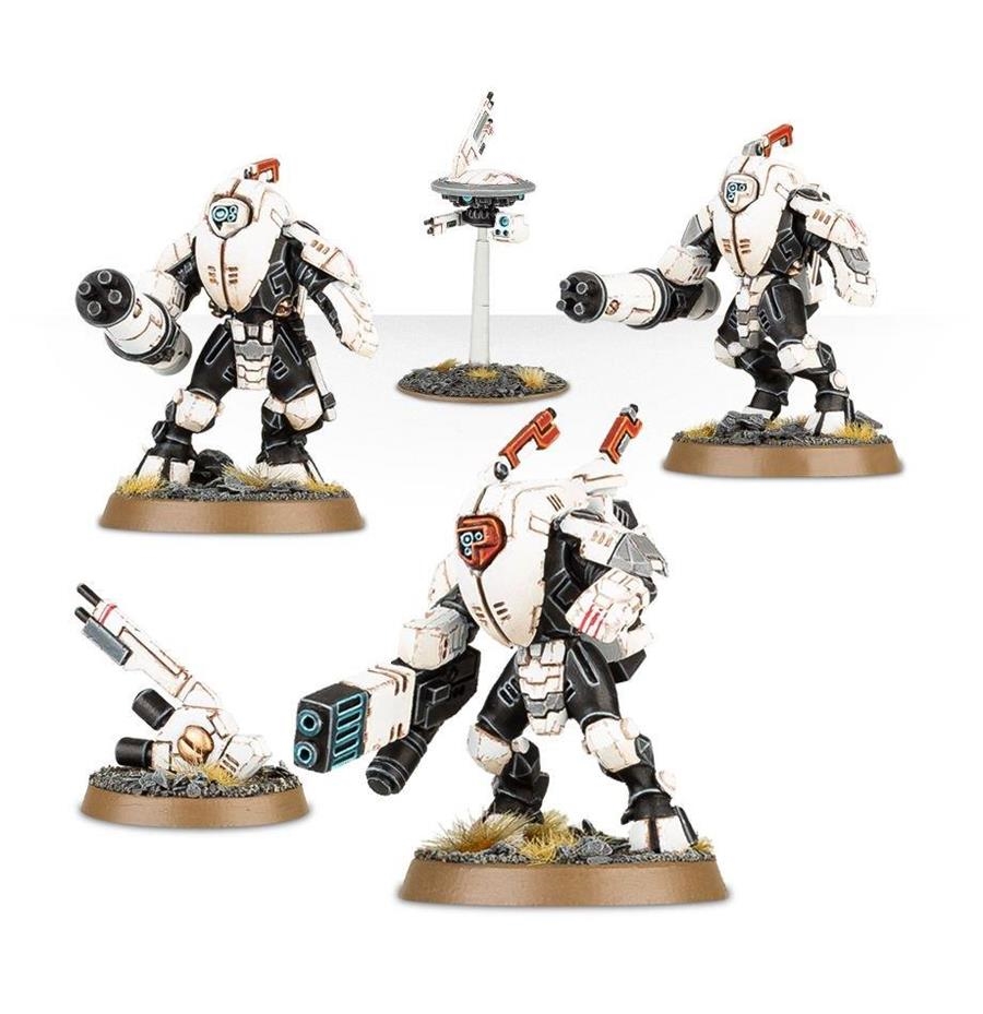 TAU EMPIRE XV25 STEALTH BATTLESUITS | 5011921091966 | GAMES WORKSHOP