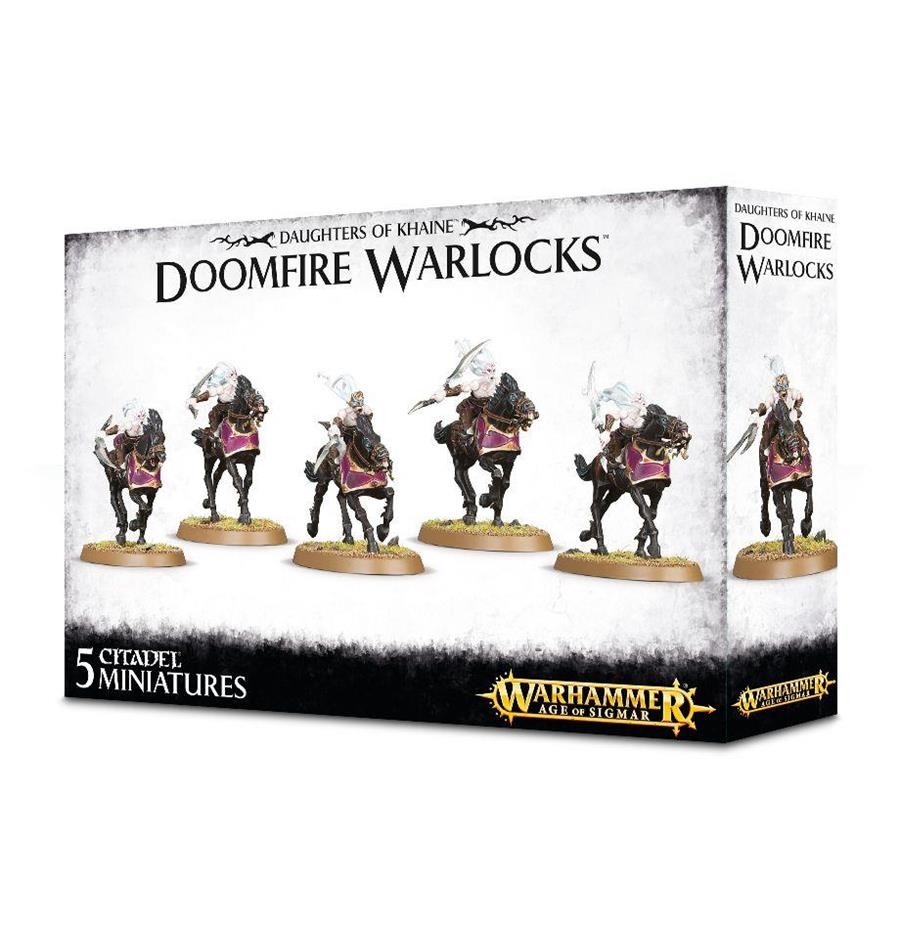 DAUGHTERS OF KHAINE DOOMFIRE WARLOCKS | 5011921095513 | GAMES WORKSHOP