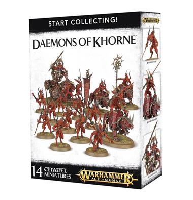 START COLLECTING! DAEMONS OF KHORNE | 5011921088539 | GAMES WORKSHOP