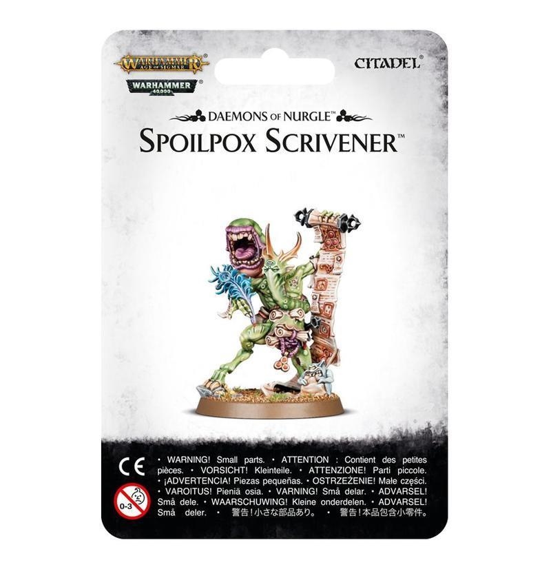 DAEMONS OF NURGLE: SPOILPOX SCRIVENER | 5011921092505 | GAMES WORKSHOP