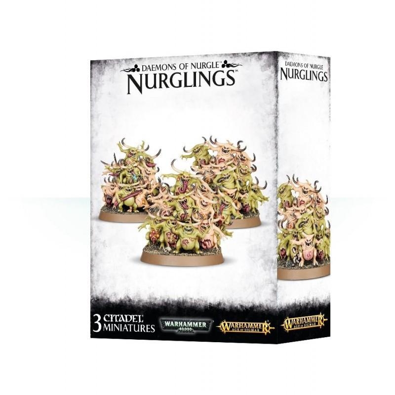 DAEMONS OF NURGLE NURGLINGS | 5011921085552 | GAMES WORKSHOP