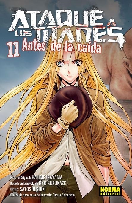 ATAQUE A LOS TITANES ANTES DE LA CAIDA 11 | 9788467932416 | HAJIME ISAYAMA & SATOSHI SHIKI