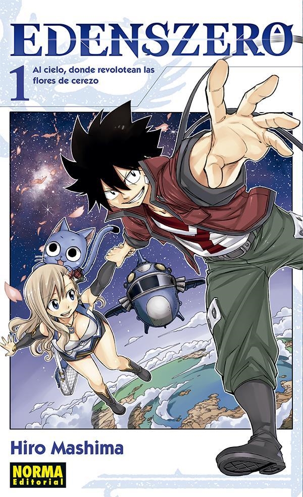 EDENS ZERO 01 AL CIELO DONDE REVOLOTEAN LAS FLORES DE CEREZO | 9788467933840 | HIRO MASHIMA