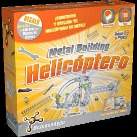 METAL BUILDING HELICOPTERO | 5600849480572 | SCIENCE4YOU