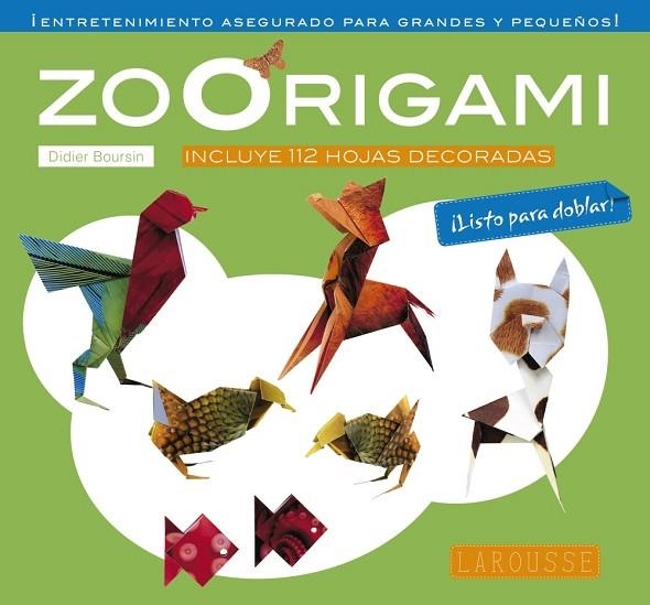 ZOORIGAMI | 9788416984701 | LAROUSSE EDITORIAL