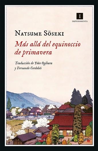 MAS ALLA DEL EQUINOCCIO DE PRIMAVERA | 9788417115920 | NATSUME SOSEKI