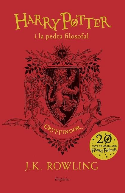 HARRY POTTER I LA PEDRA FILOSOFAL GRYFFINDOR | 9788417016678 | J. K. ROWLING