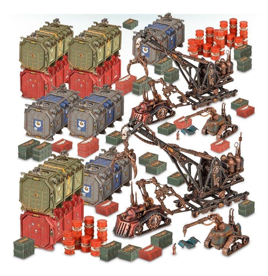 WARHAMMER 40000: MUNITORUM MUNITIONS HUB | 5011921112258 | GAMES WORKSHOP