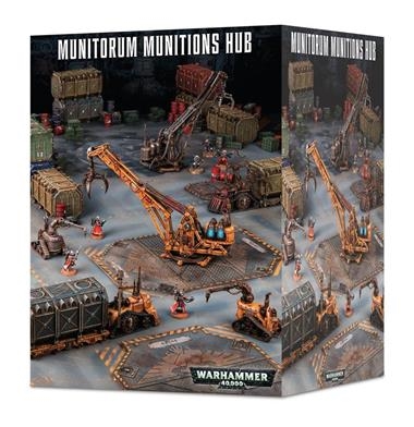 WARHAMMER 40000: MUNITORUM MUNITIONS HUB | 5011921112258 | GAMES WORKSHOP