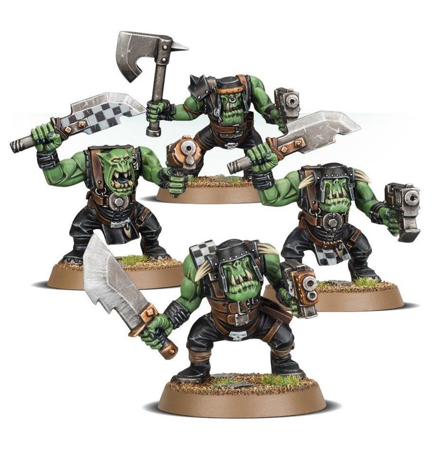 EASY TO BUILD: ORK BOYZ | 5011921096121 | GAMES WORKSHOP