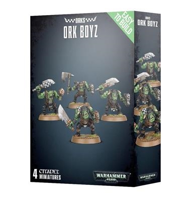 EASY TO BUILD: ORK BOYZ | 5011921096121 | GAMES WORKSHOP