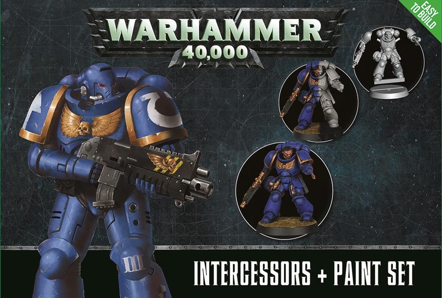 SPACE MARINE INT PAINT SET+ ENG/SPA/PORT/LATV/ROM | 5011921112661 | GAMES WORKSHOP