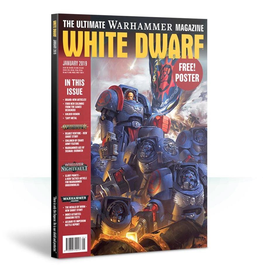 WHITE DWARF 484 JANUARY 2023 | 977265871201701 | GAMES WORKSHOP