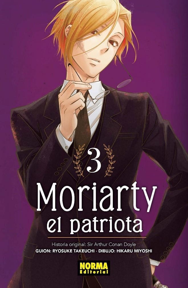 MORIARTY EL PATRIOTA 03 | 9788467934694 | RYOSUKE TAKEUCHI & HIKARU MIYOSHI